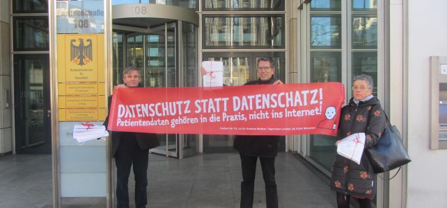 1000 Unterschriften gegen die Telematikinfrastruktur 1000 Unterschriften gegen die Telematikinfrastruktur