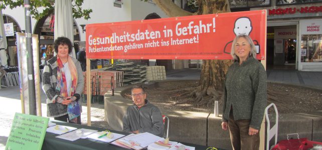 Patientendaten über alles! – Über Aktivitäten zur Petition, blinden Digitalisierungshype und nicht garantierte Stabilität von Demokratien Patientendaten über alles! – Über Aktivitäten zur Petition, blinden Digitalisierungshype und nicht garantierte Stabilität von Demokratien
